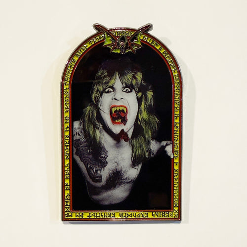 Speak Of The Devil - 2” metal enamel pin