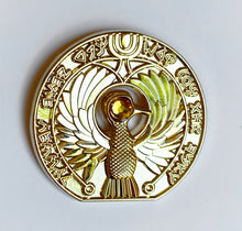 HEADPIECE Gold 3D Relief Pin