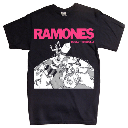 ROCKET TO RUSSIA T-Shirt - BLACK