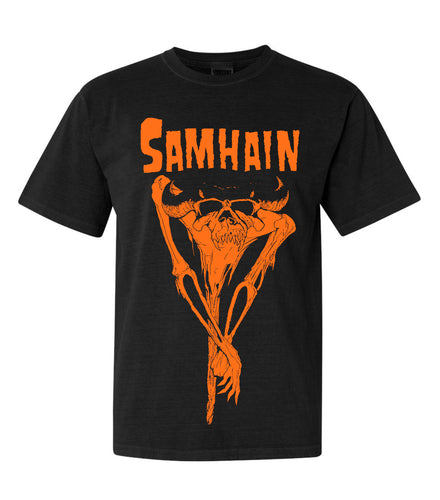 SAMHAIN SCARECROW SHIRT *ORANGE PRINT*