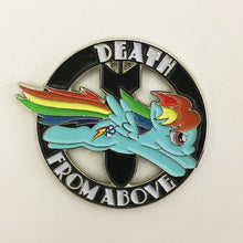 DEATH FROM ABOVE Enamel pin