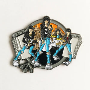 RAMONES Road To Ruin enamel lapel pin