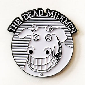 THE DEAD MILKMEN Cow Logo enamel pin